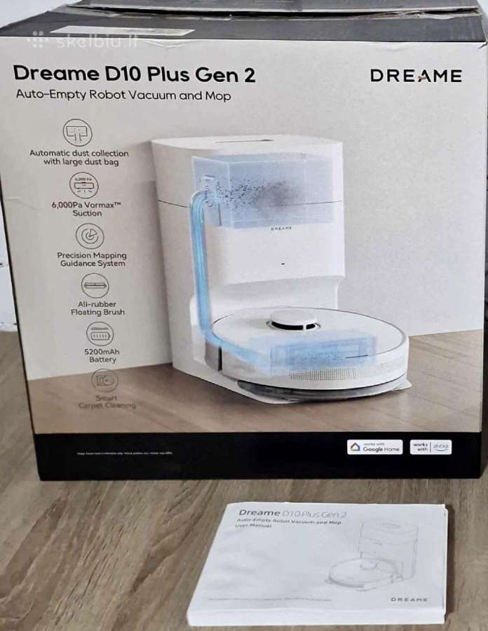 Robotas- Dreame D10 Plus Gen 2 - nuotraukos Nr. 7