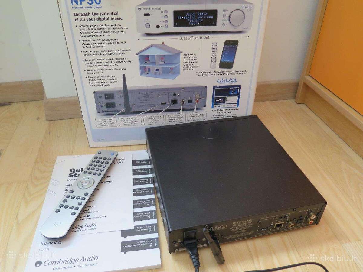 Cambridge Audio Sonata Np30 tinklo grotuvas stream - nuotraukos Nr. 3