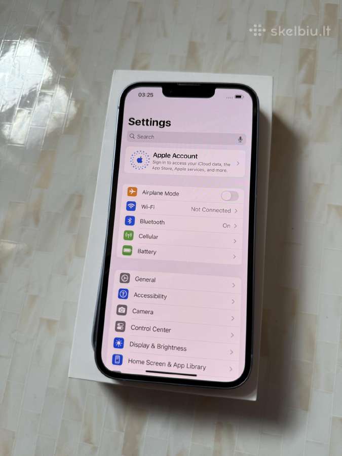 iPhone 14 128gb Blue - nuotraukos Nr. 3