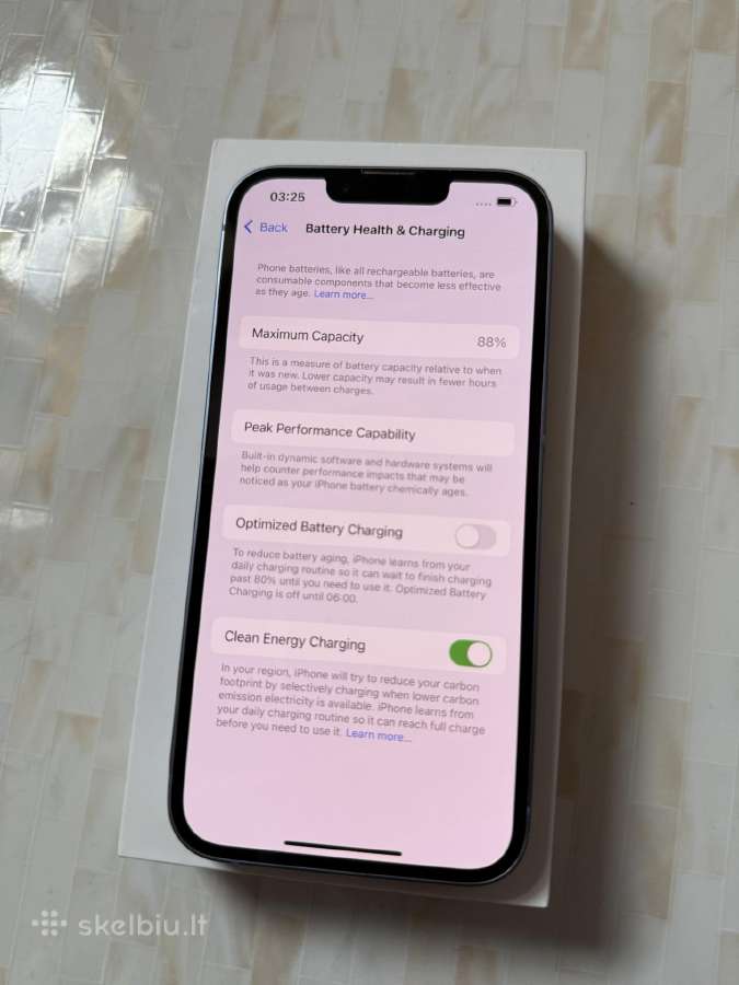 iPhone 14 128gb Blue - nuotraukos Nr. 5