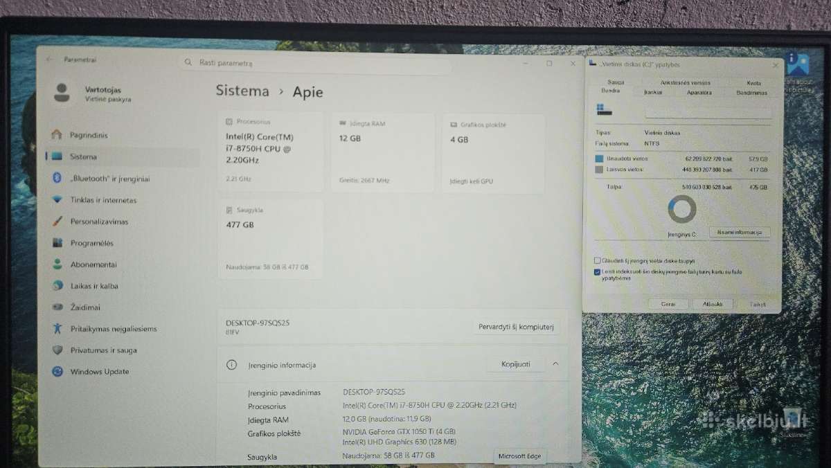 Legion Y530 i7 nešiojamas kompiuteris - nuotraukos Nr. 5