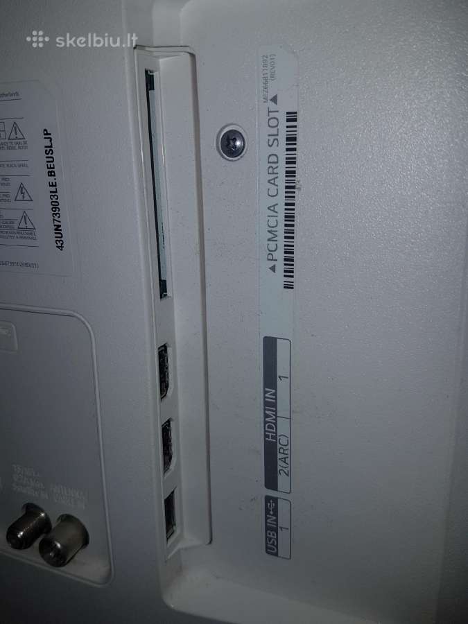 LG 43un73903le 43 colių išmanusis televizorius - nuotraukos Nr. 3