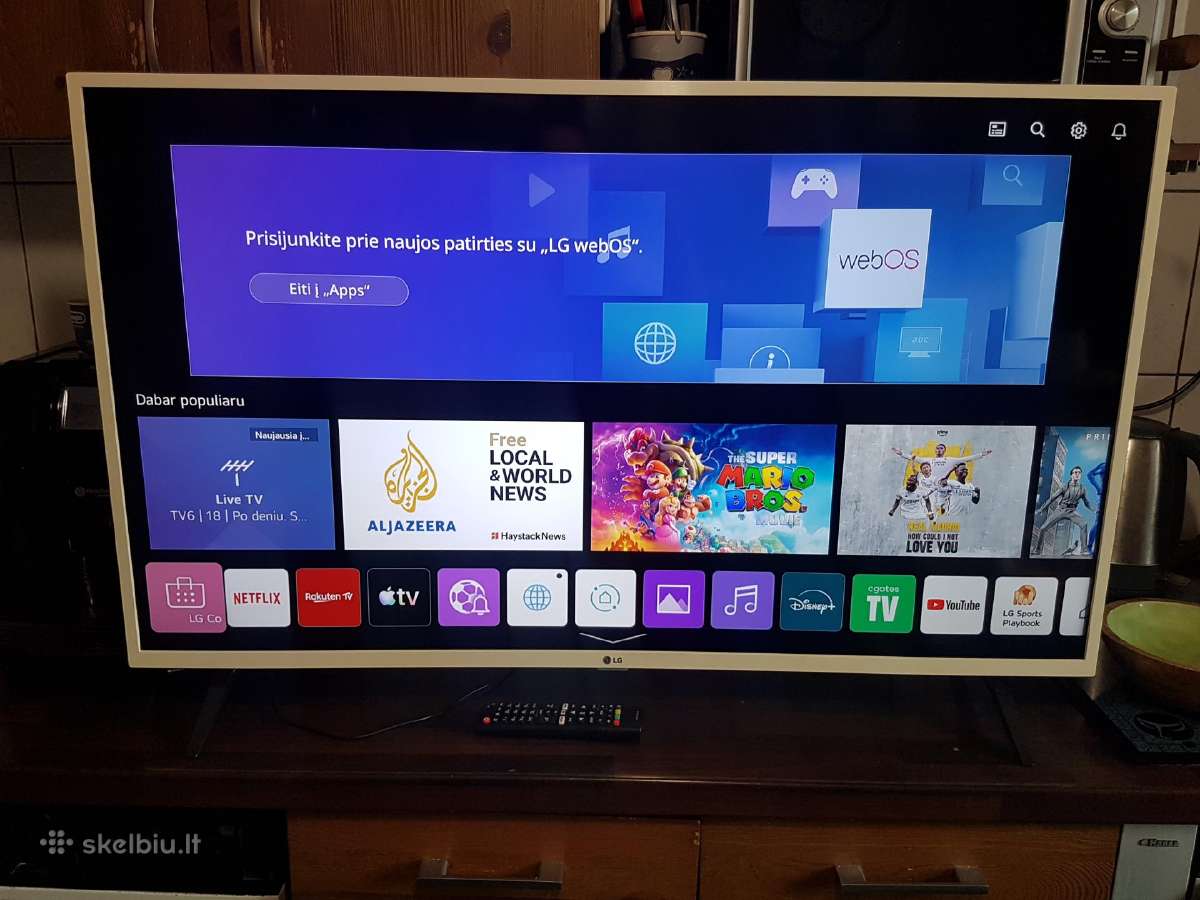 LG 43un73903le 43 colių išmanusis televizorius - nuotraukos Nr. 4