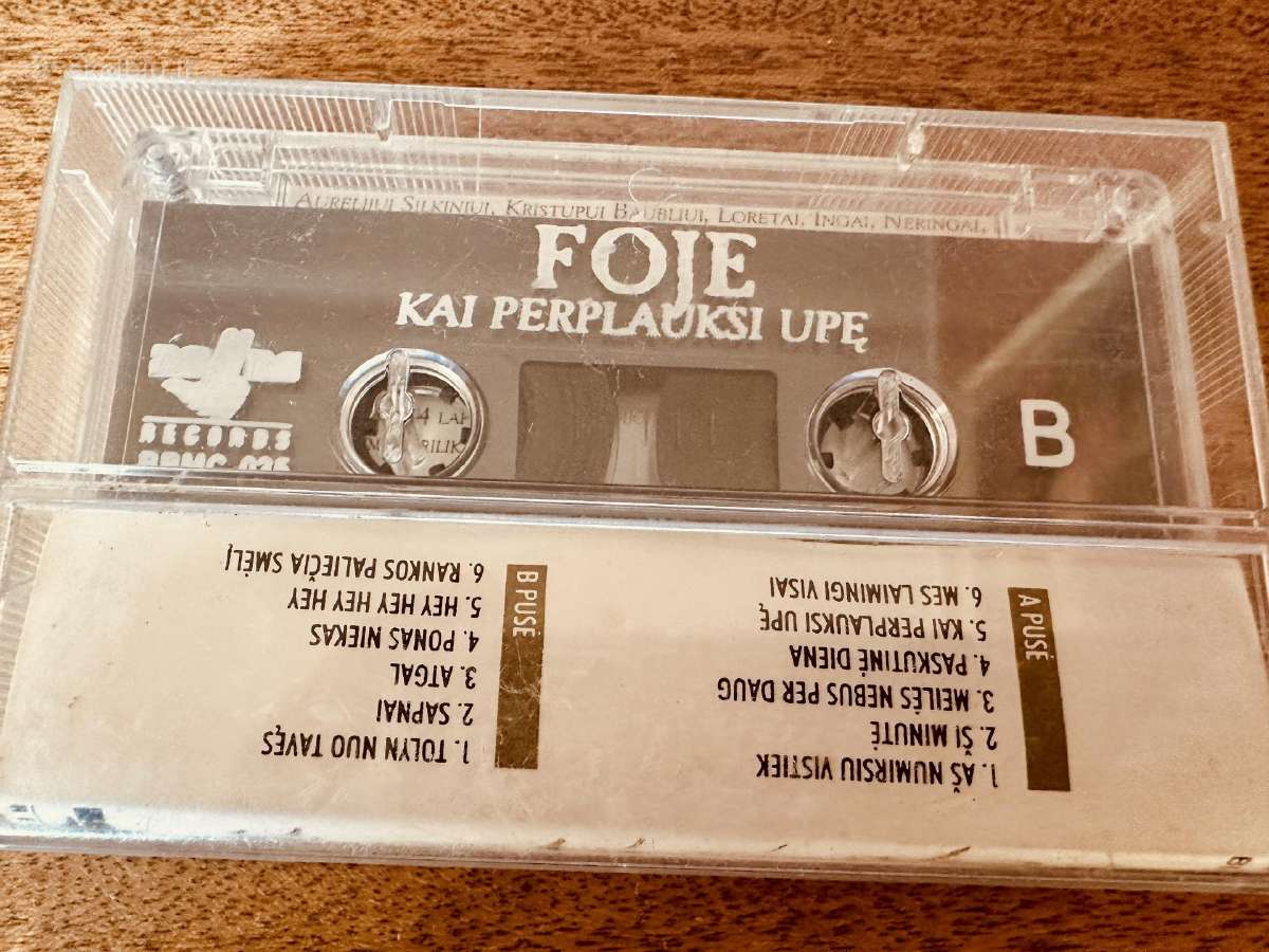 Garso kasetė Foje "Kai perplauksi upę" - nuotraukos Nr. 2