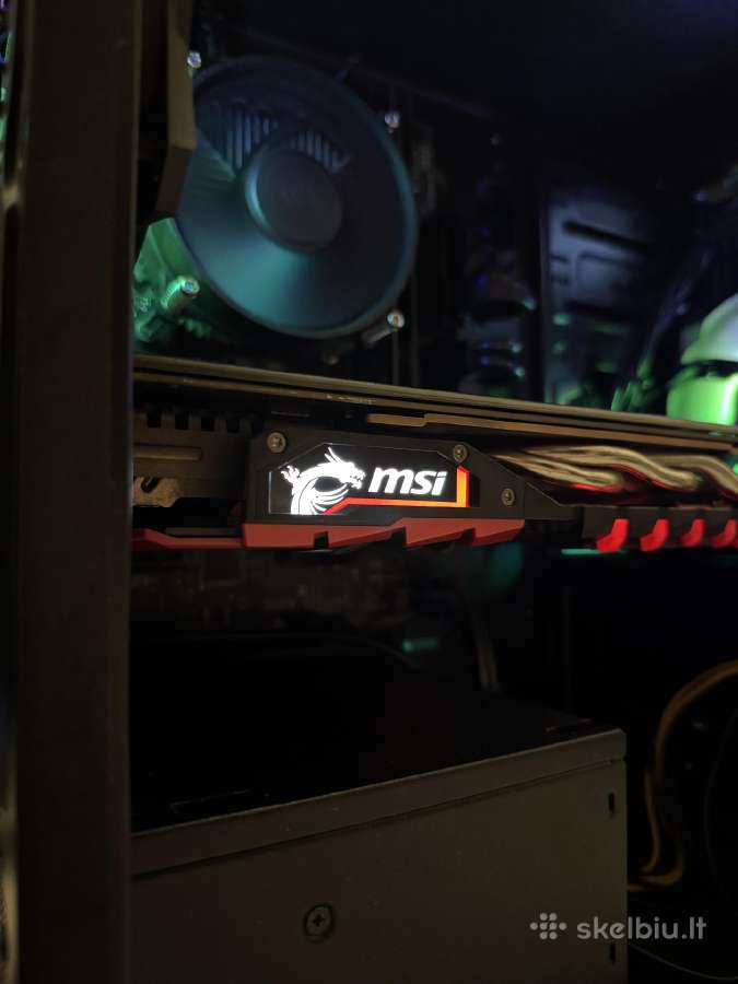 Žaidimų Pc + 144hz Msi ekranu i5 10400f + Gtx 1060 - nuotraukos Nr. 4