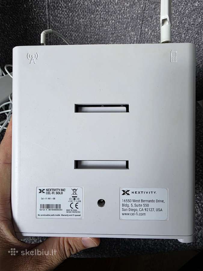 Nextivity Cel-fi solo 5G 4G ryšio stiprintuvas - nuotraukos Nr. 3