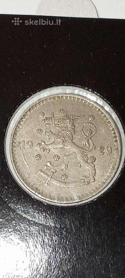 Suomija 1 markė 1929 - nuotraukos Nr. 2