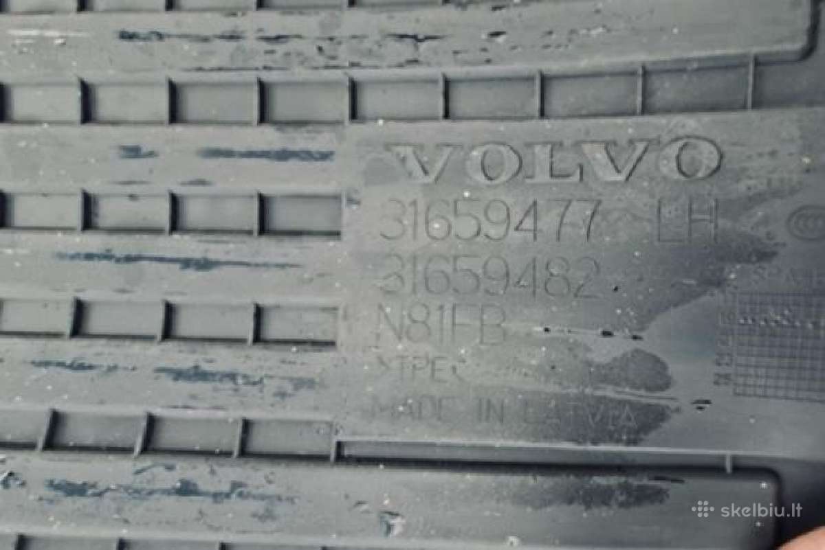 31659477 V60 (2018+) guminiu kilimeliu rinkinis - nuotraukos Nr. 5