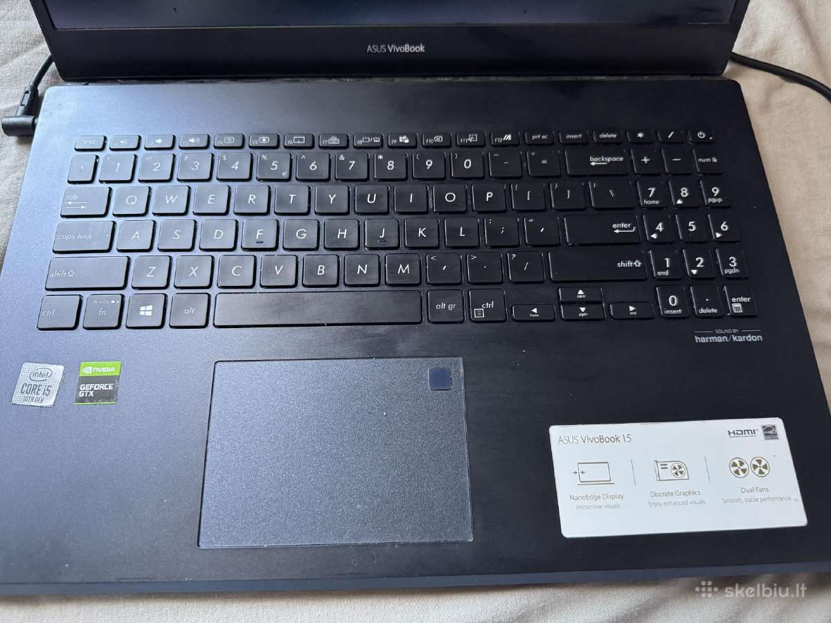 Laptop Asus Vivobook x571l - nuotraukos Nr. 5