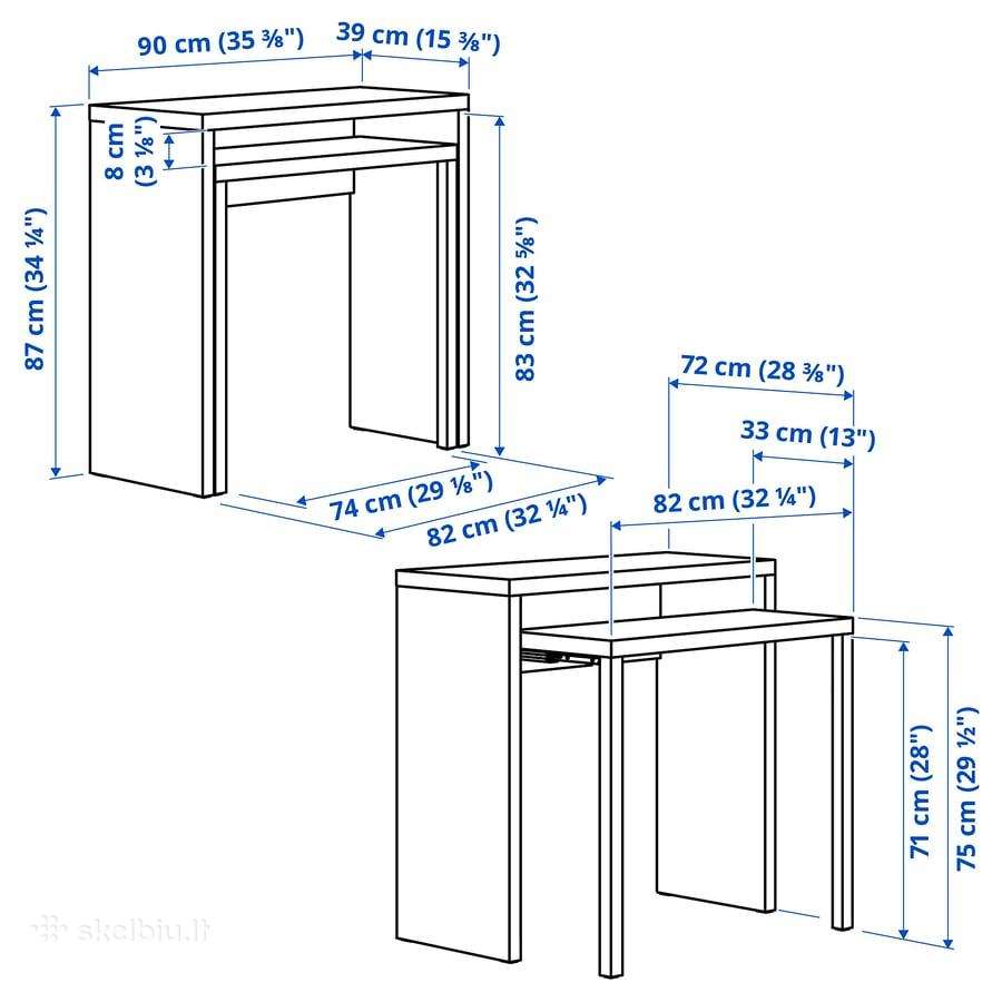 Langdhopp ikea darbo stalas - nuotraukos Nr. 2