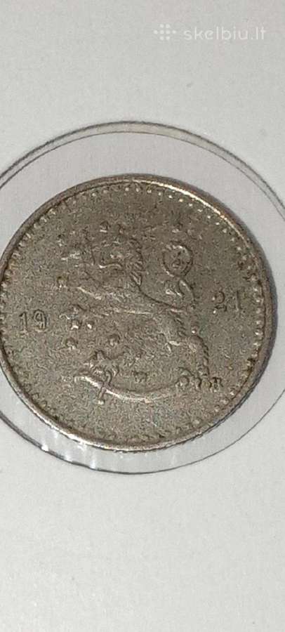 Suomija 25 pensai 1921 - nuotraukos Nr. 2