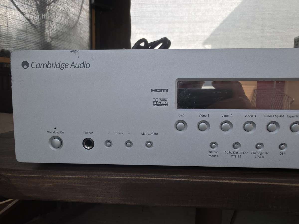 Cambridge audio Azur 540r resyveris,stiprintuvas - nuotraukos Nr. 4