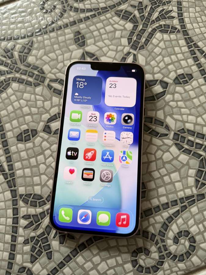 iPhone 13 128gb Pink - nuotraukos Nr. 3