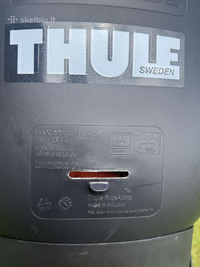 Thule dviračio kedutė - nuotraukos Nr. 2
