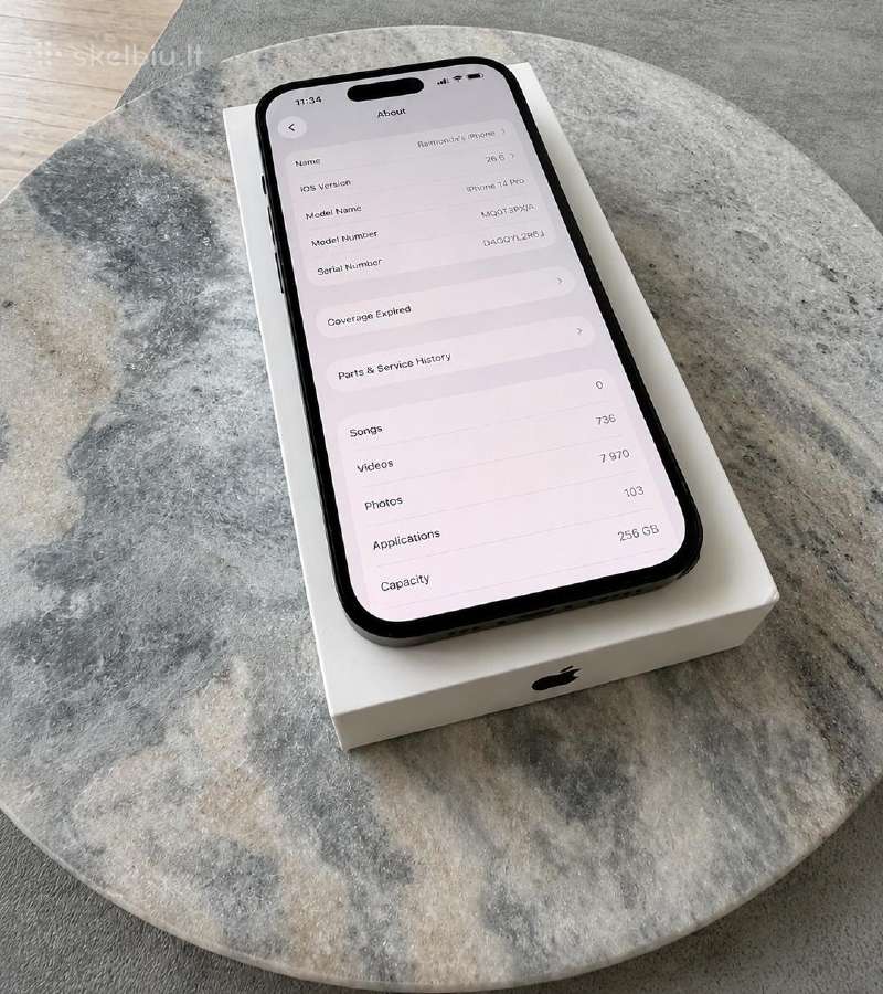 iPhone 14 Pro 256 GB - nuotraukos Nr. 3