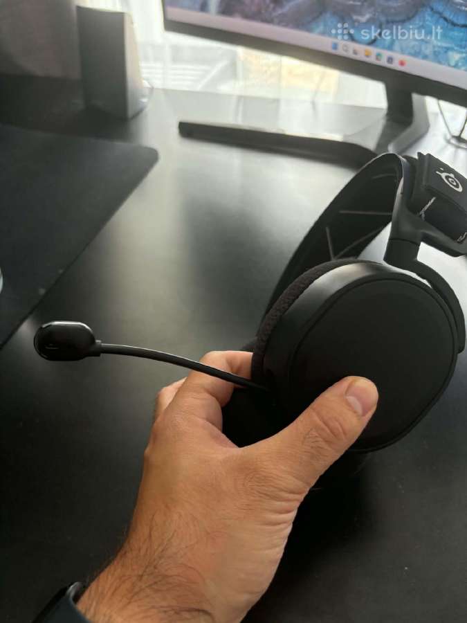 Steelseries Arctis 9 belaidės gaming ausinės - nuotraukos Nr. 5
