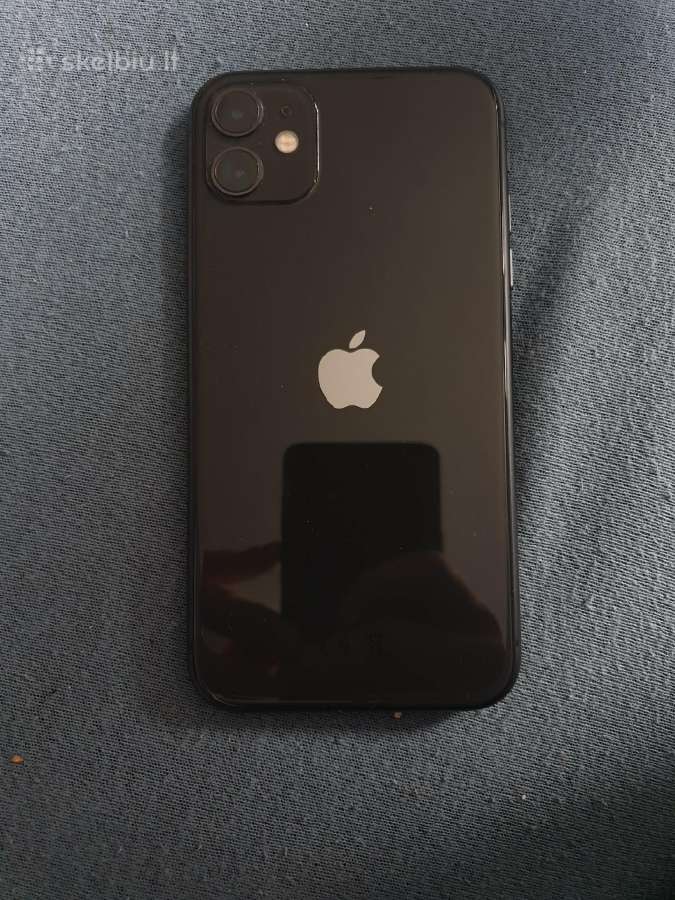iPhone 11, 64gb, Black (Juodas) – Geros būklės - nuotraukos Nr. 2