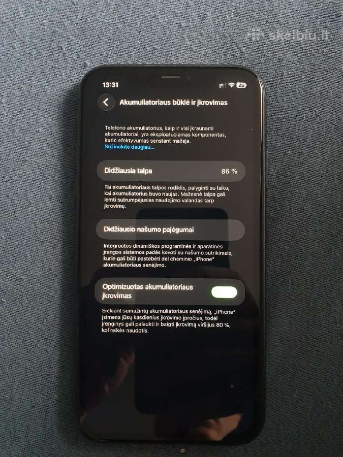 iPhone 11, 64gb, Black (Juodas) – Geros būklės - nuotraukos Nr. 3