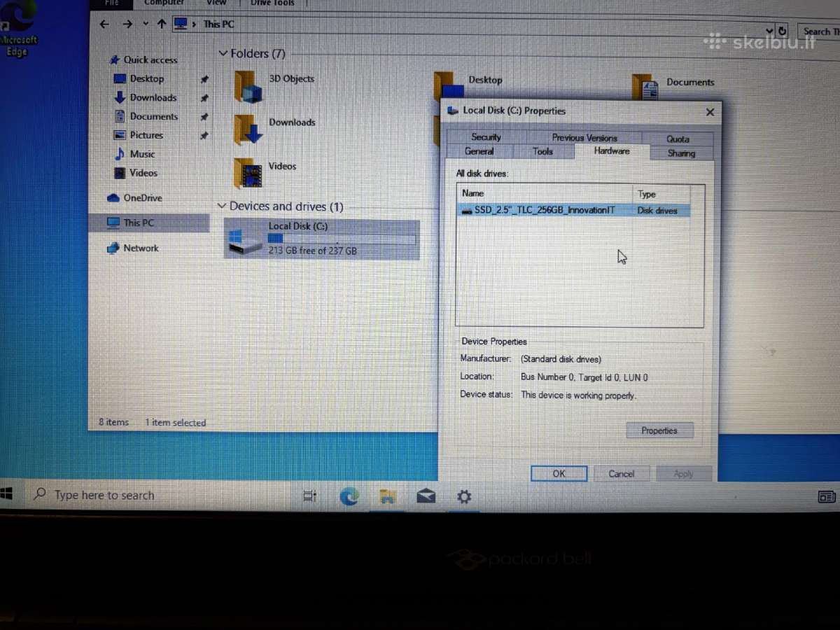 Packard Bell(acer) Z5wt3 - nuotraukos Nr. 7