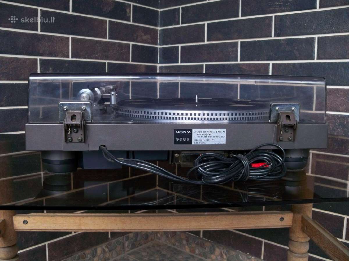 Denon Dp-37f. Sony Px-x4 Quarz. - nuotraukos Nr. 17