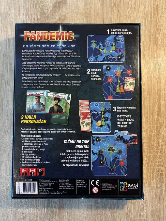 Pandemic stalo žaidimas - nuotraukos Nr. 2