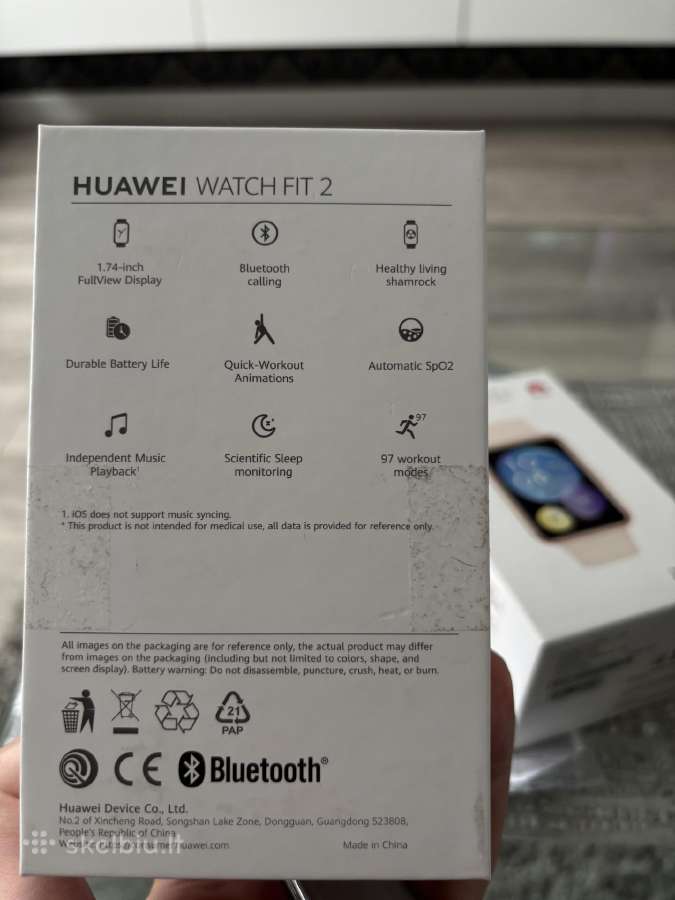 Huawei watch fit 2 - nuotraukos Nr. 4