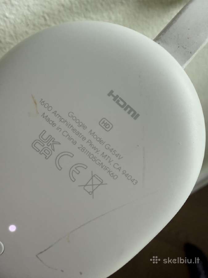 Google TV chromecast HD - nuotraukos Nr. 2