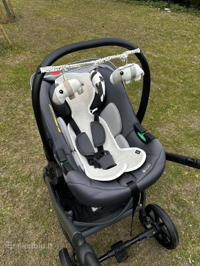 Tutis Uno 5+ su Tutis Elo Lux kėdutė + bazė 4in1 - nuotraukos Nr. 8