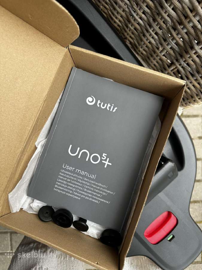 Tutis Uno 5+ su Tutis Elo Lux kėdutė + bazė 4in1 - nuotraukos Nr. 18