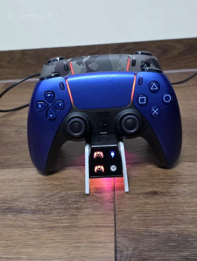 Ps5 pultelių krovimo stotelė / stovelis ( su Rgb) - nuotraukos Nr. 3