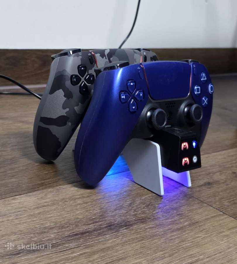 Ps5 pultelių krovimo stotelė / stovelis ( su Rgb) - nuotraukos Nr. 4