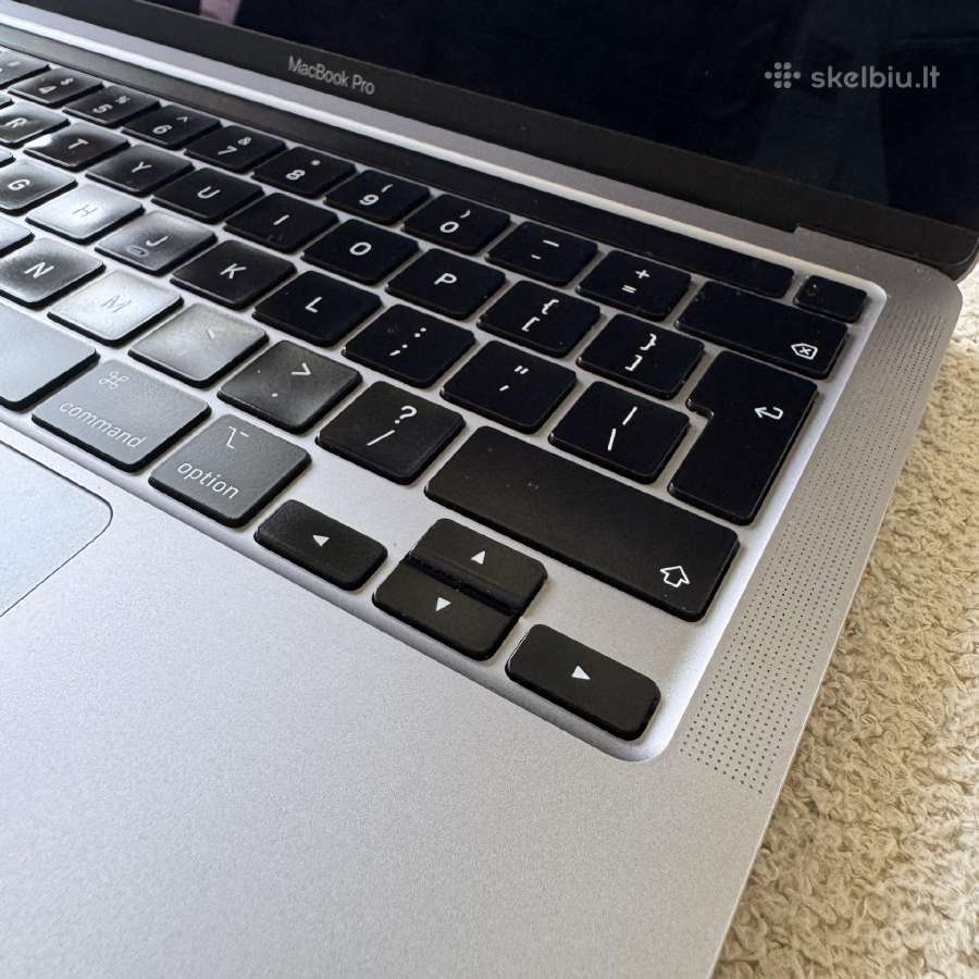 MacBook Pro 13 (2020) M1, 16gb, 1t SSD - nuotraukos Nr. 2