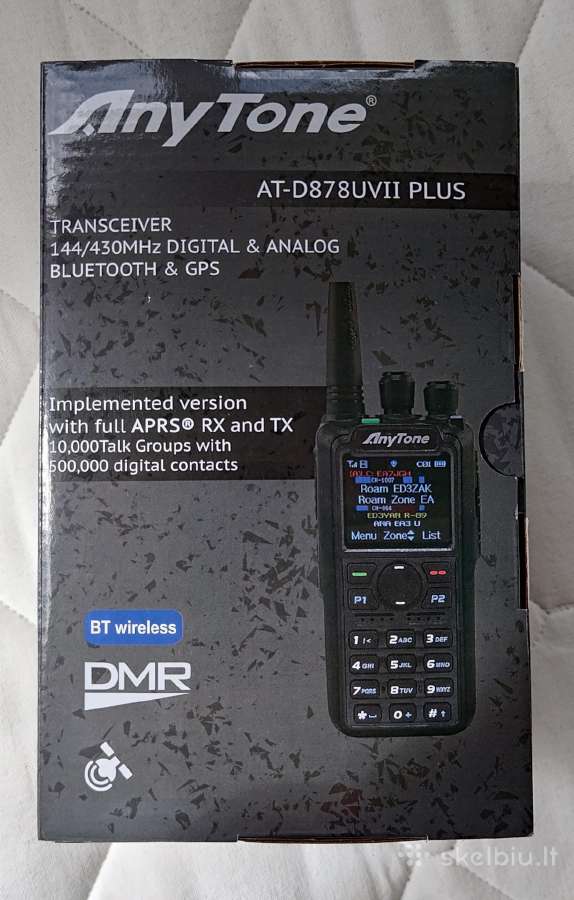 Anytone At-d878uv II Plus radijo stotelė - nuotraukos Nr. 3