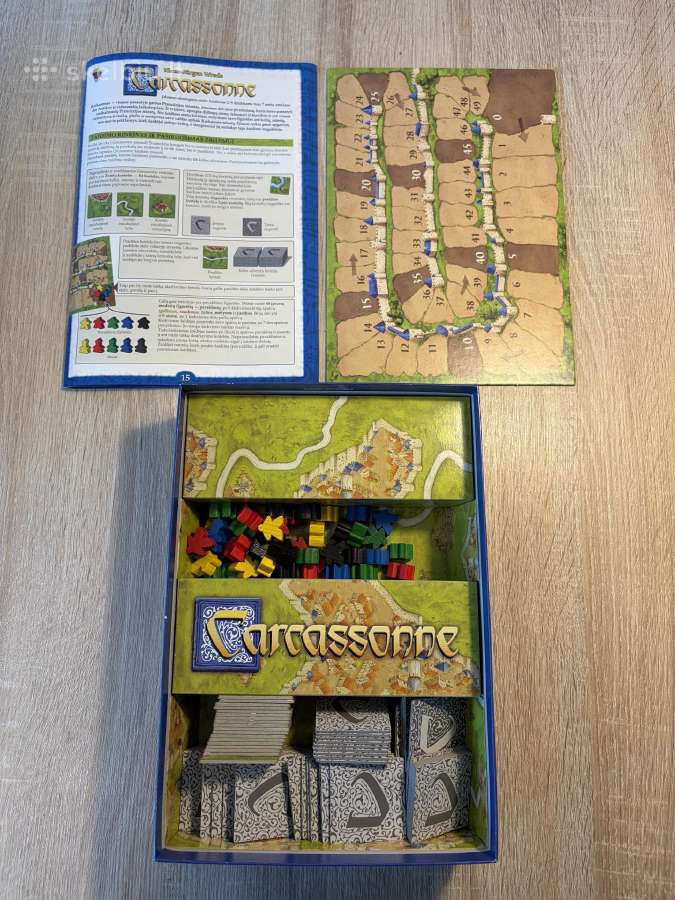 Carcassonne stalo žaidimas - nuotraukos Nr. 3