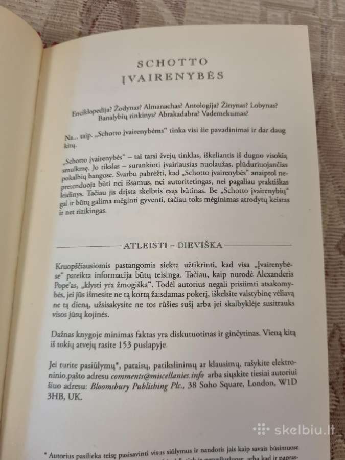 Schotto įvairenybės - nuotraukos Nr. 10