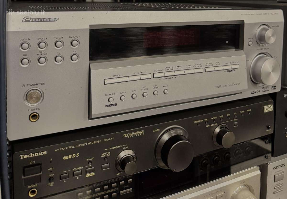 Technics sa-ax7 / resiveriai - nuotraukos Nr. 2