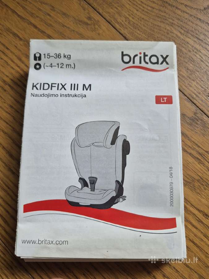 Britax 15-36 kg automobilinė kedutė - nuotraukos Nr. 5