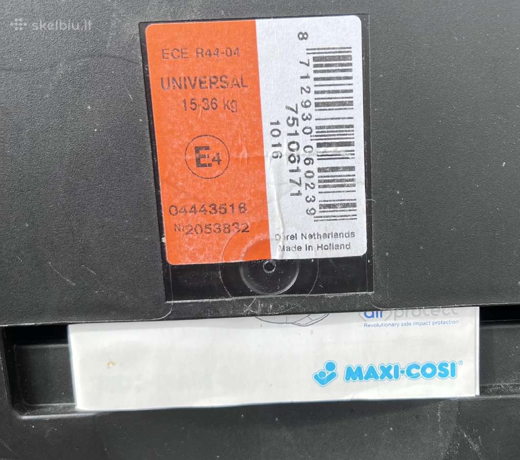 Maxi Cozi automobilinė kėdutė 15-36 kg - nuotraukos Nr. 5