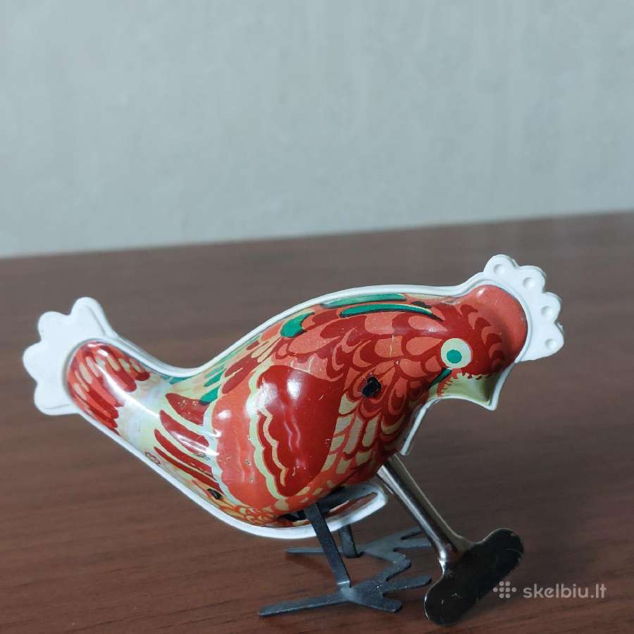 Užvedamas / prisukamas žaisliukas " Vištelė " - nuotraukos Nr. 3