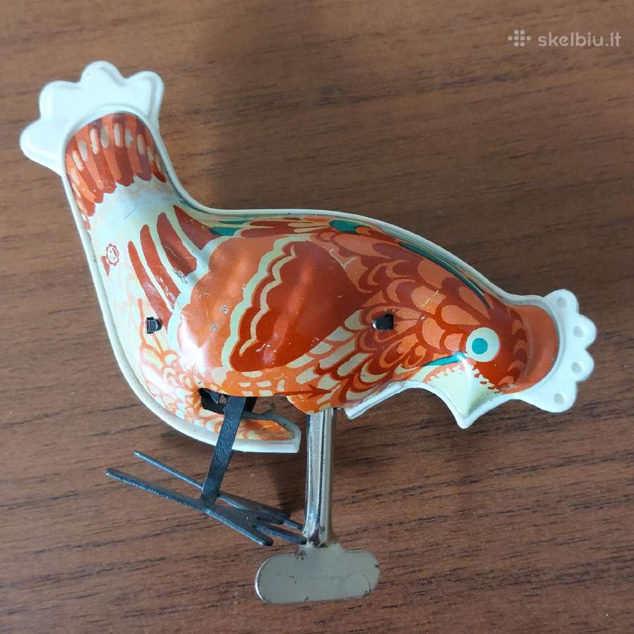 Užvedamas / prisukamas žaisliukas " Vištelė " - nuotraukos Nr. 7