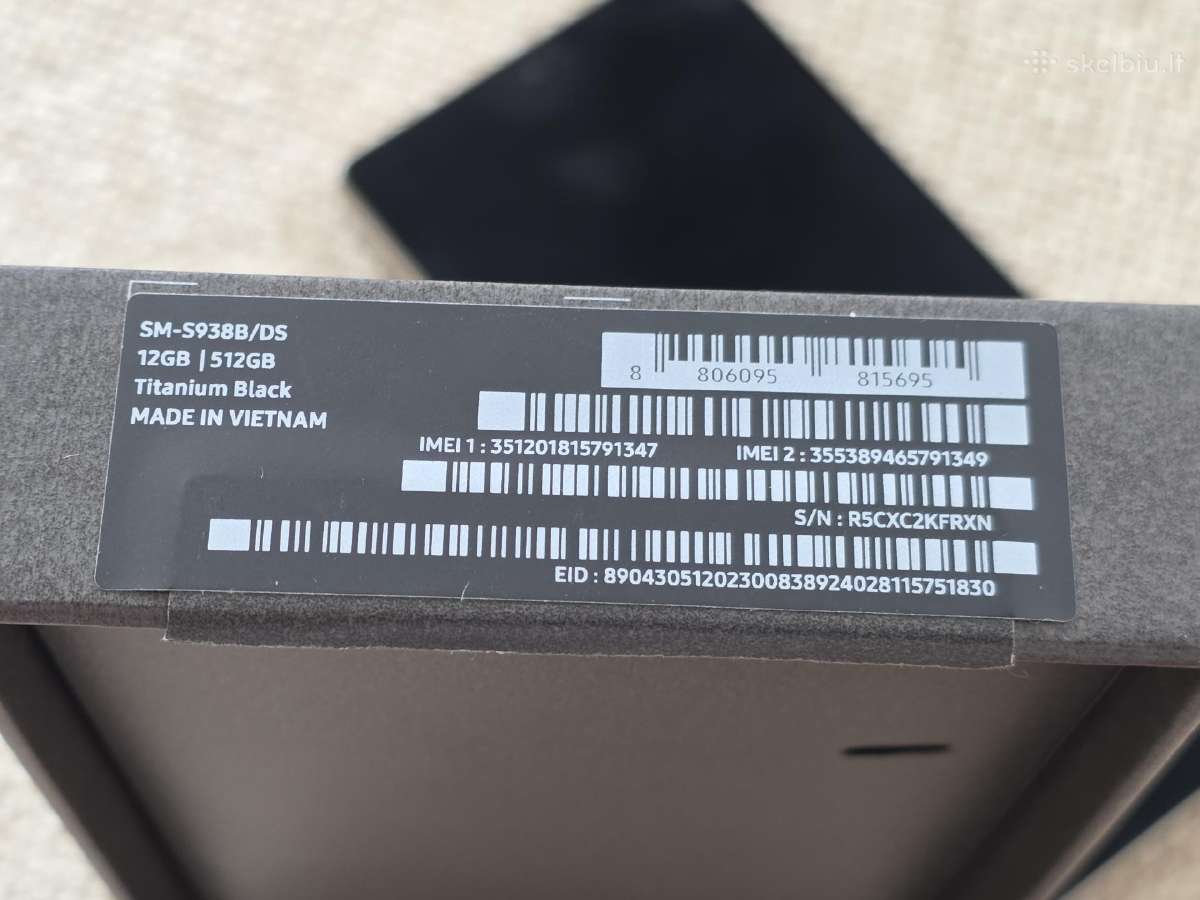 Samsung galaxy s25 ultra 512gb 12gb sm-s938b/DS - nuotraukos Nr. 5