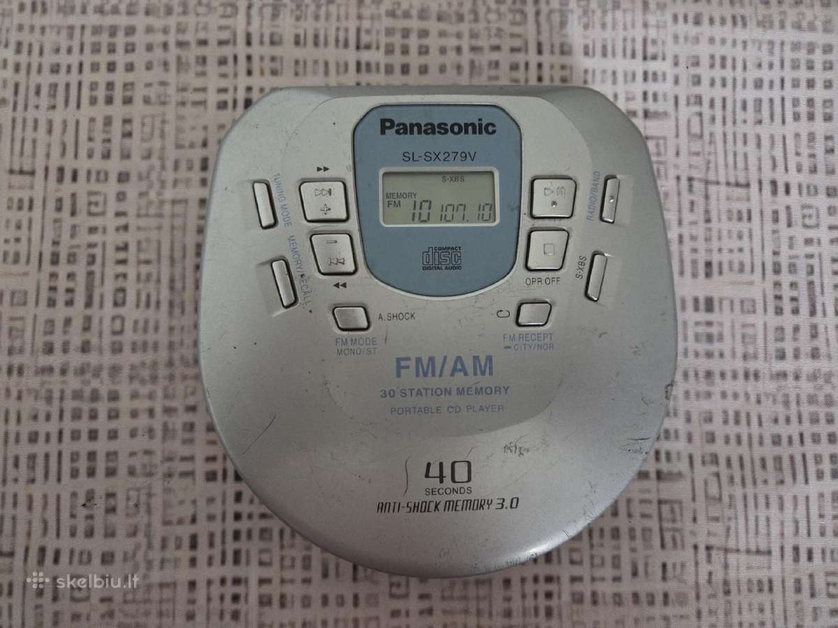 Panasonic SL-sx279v - nuotraukos Nr. 2