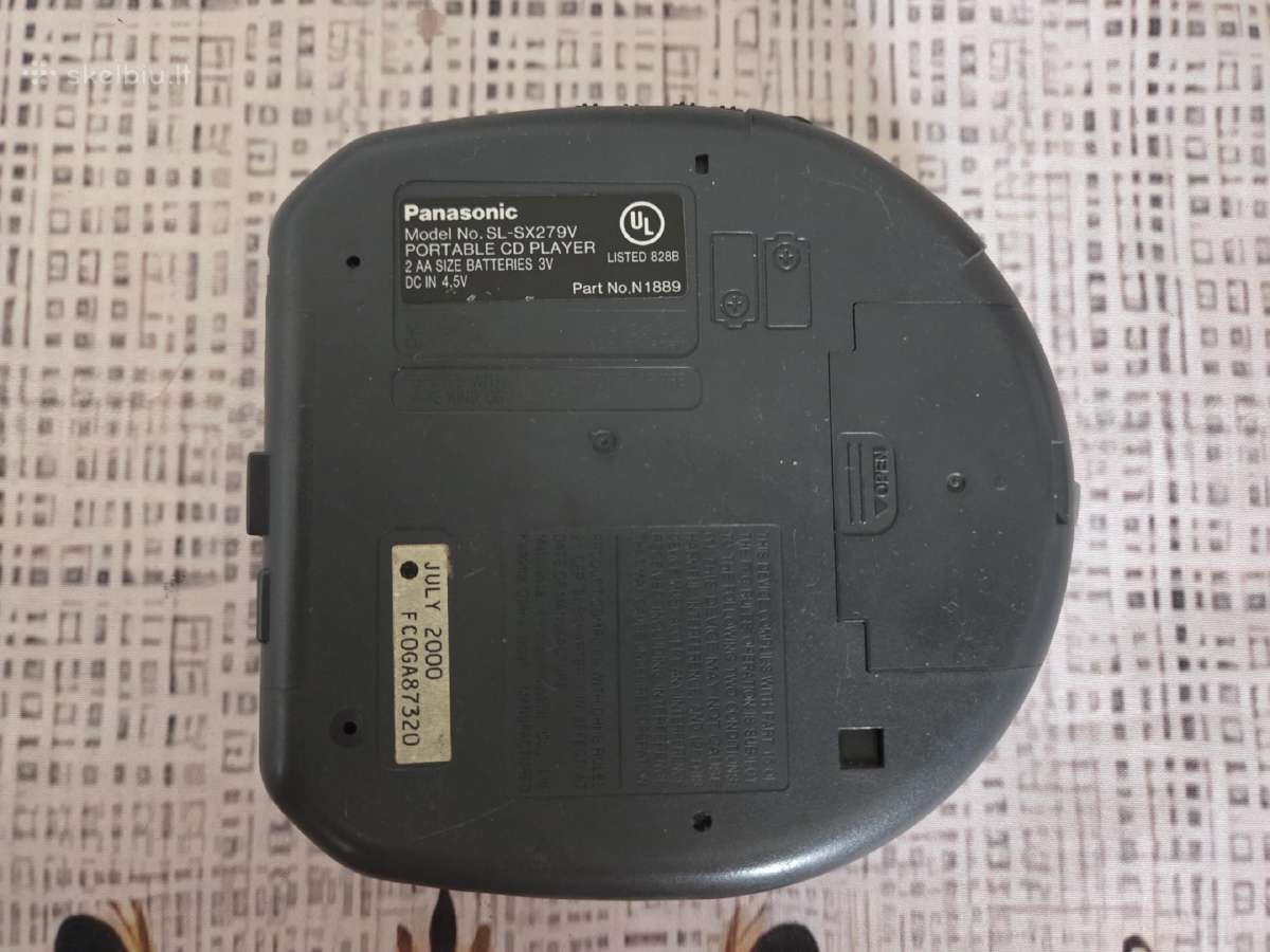 Panasonic SL-sx279v - nuotraukos Nr. 3