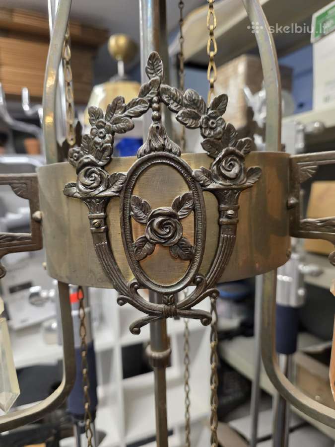 Įspūdingas Art Nouveau stiliaus šviestuvas - nuotraukos Nr. 7