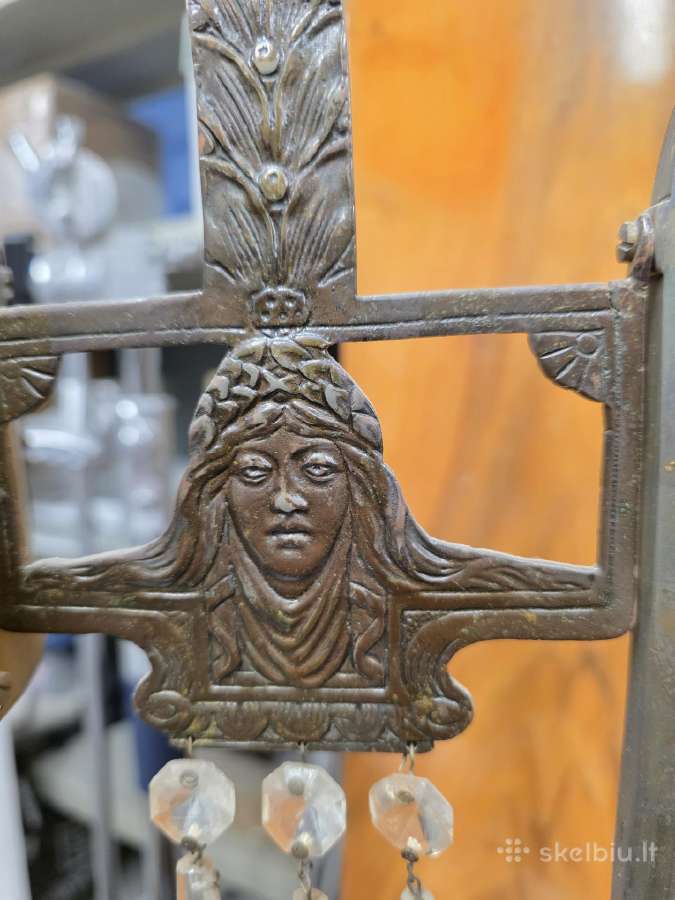 Įspūdingas Art Nouveau stiliaus šviestuvas - nuotraukos Nr. 3