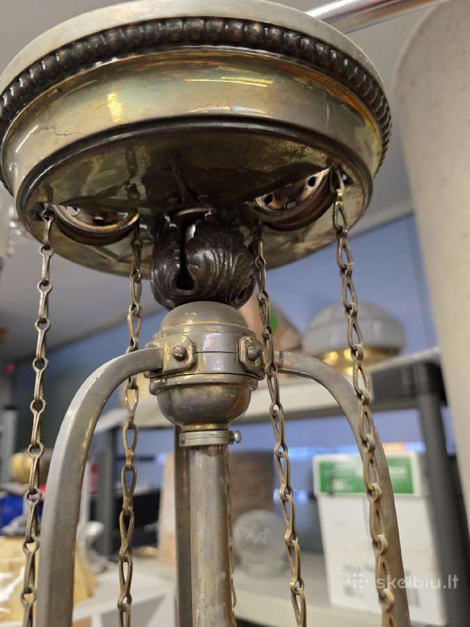 Įspūdingas Art Nouveau stiliaus šviestuvas - nuotraukos Nr. 8