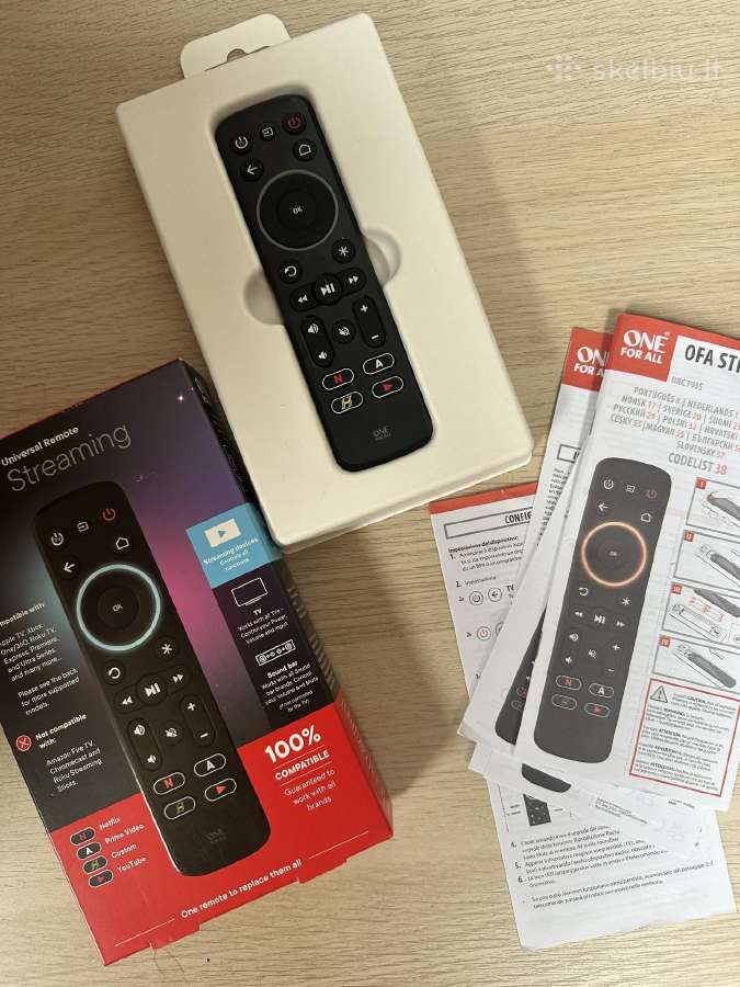 One For All Urc7935 Streamer Universal Remote - nuotraukos Nr. 2