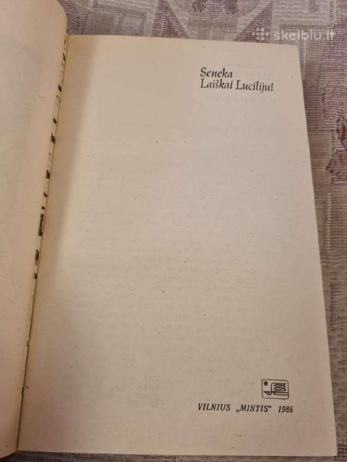 Seneka , Laiškai Liucijui - nuotraukos Nr. 2
