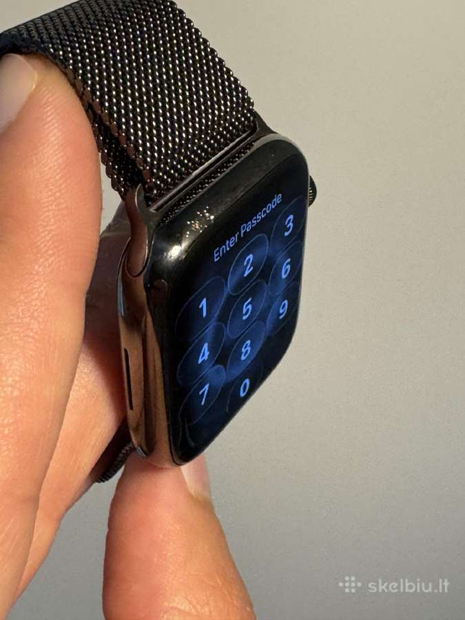 Apple Watch Series 8 45mm Graphite Stainless Steel - nuotraukos Nr. 5