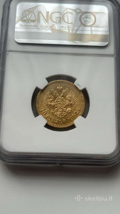 Auksine moneta - nuotraukos Nr. 2